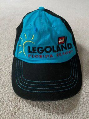 Lego Land Hat One Size Fits Most  Baseball Hat Hook and Loop Adjustable Back